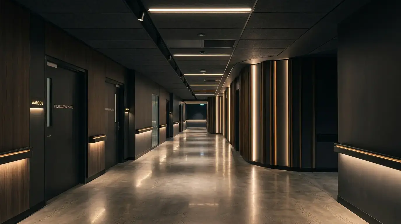 Australian teaching hospital corridor — home loans for registrars and early-career doctors